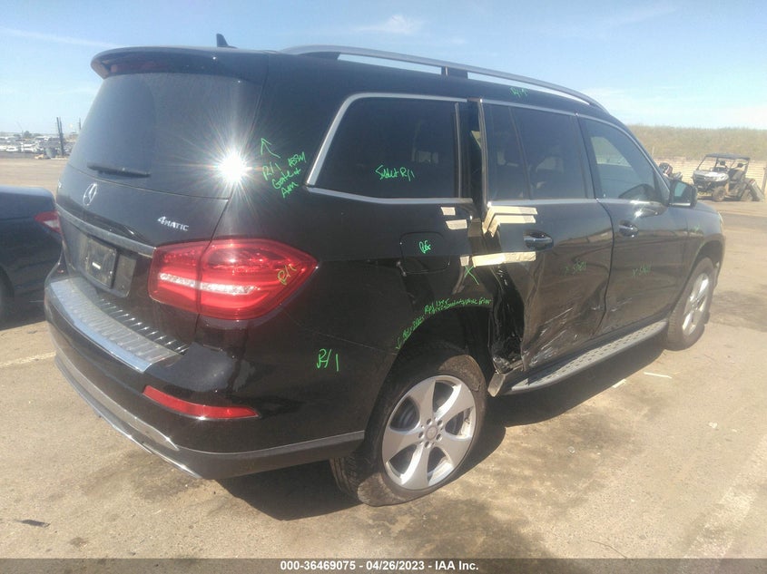 VIN 4JGDF6EE9HA862237 2017 MERCEDES-BENZ GLS GLS 450