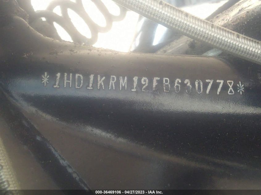 2014 HARLEY-DAVIDSON FLHXS STREET GLIDE SPECIAL - 1HD1KRM12EB630778