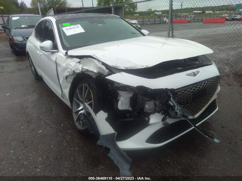 2022 GENESIS G70 2.0T - KMTG34TA0NU089832