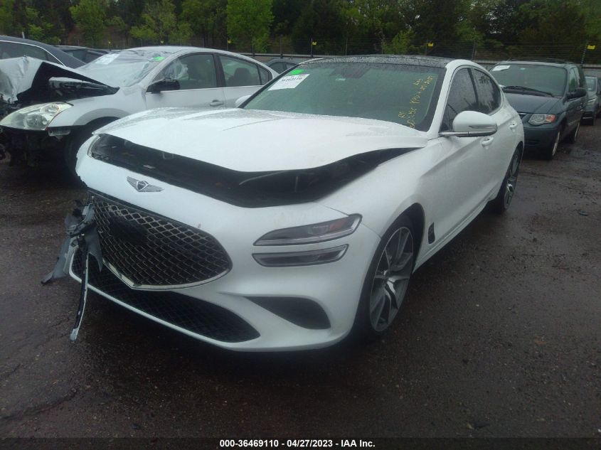 2022 GENESIS G70 2.0T - KMTG34TA0NU089832