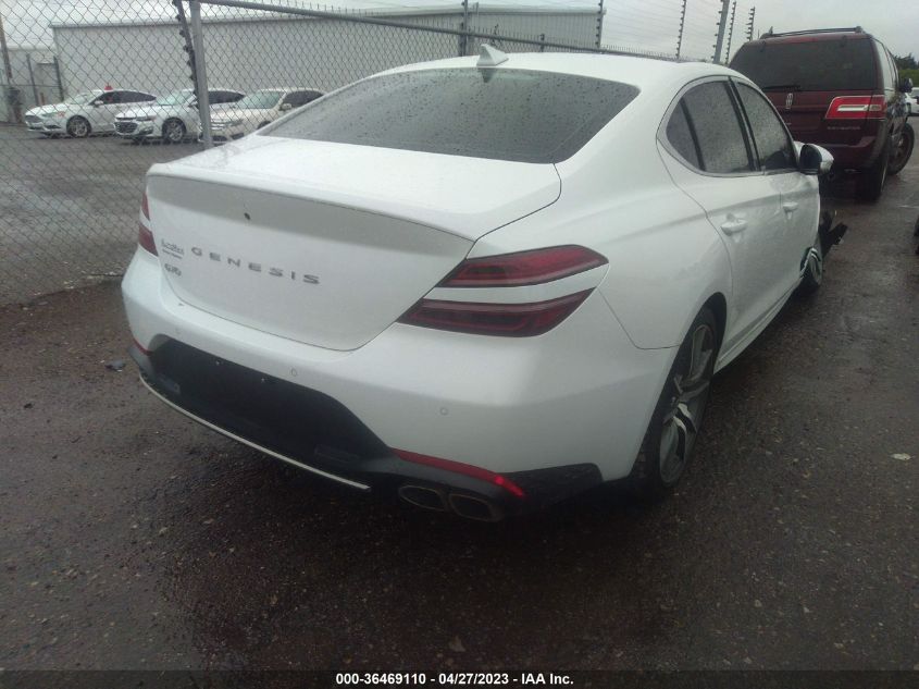 2022 GENESIS G70 2.0T - KMTG34TA0NU089832