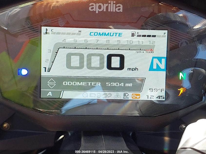2022 APRILIA RS 660 ZD4KSUG07NS000450