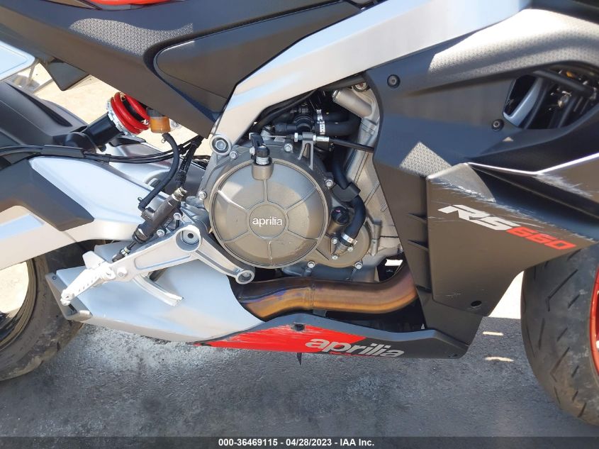 2022 APRILIA RS 660 ZD4KSUG07NS000450