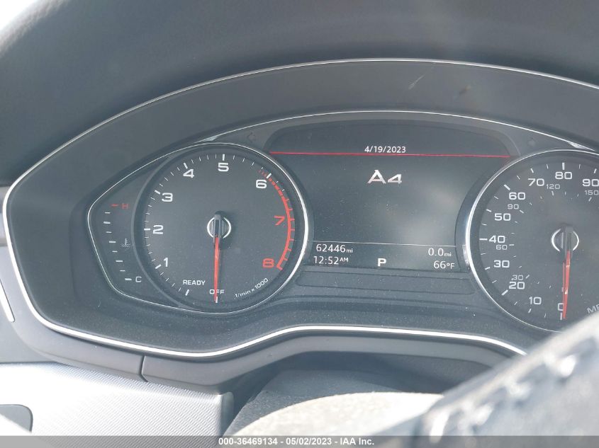 2018 AUDI A4 PREMIUM PLUS - WAULMAF4XJA169078