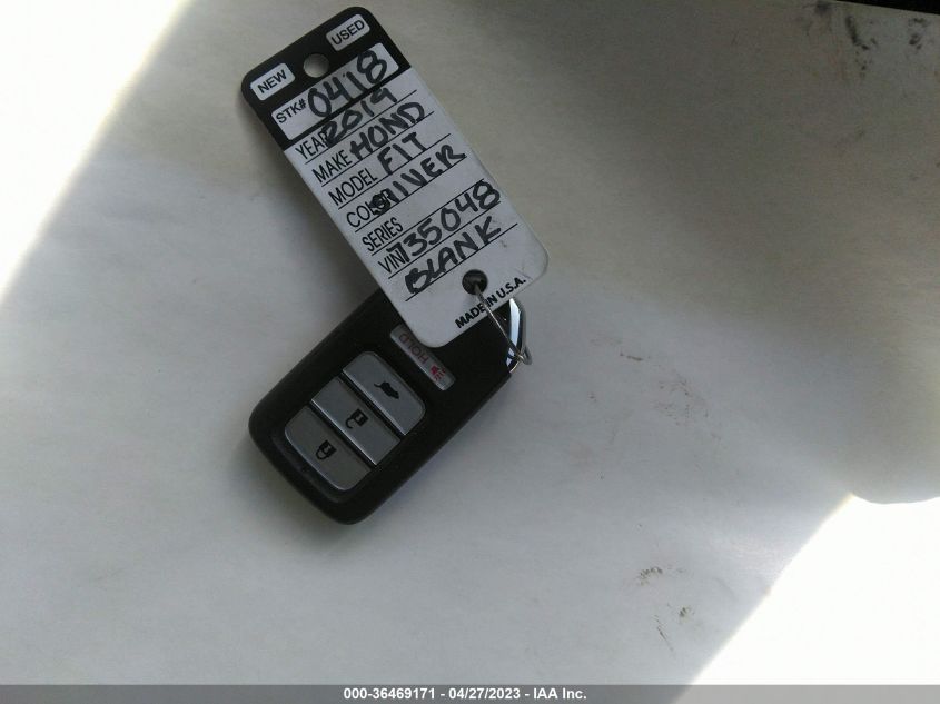 2019 HONDA FIT EX - 3HGGK5H86KM735048