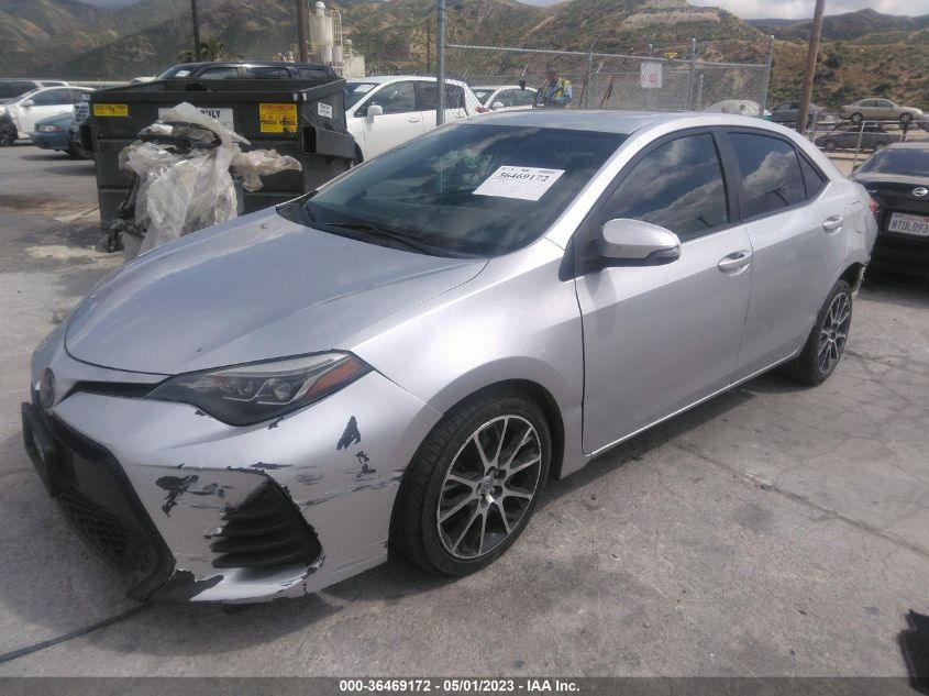 2017 TOYOTA COROLLA L/LE/XLE/SE - 5YFBURHE0HP601007
