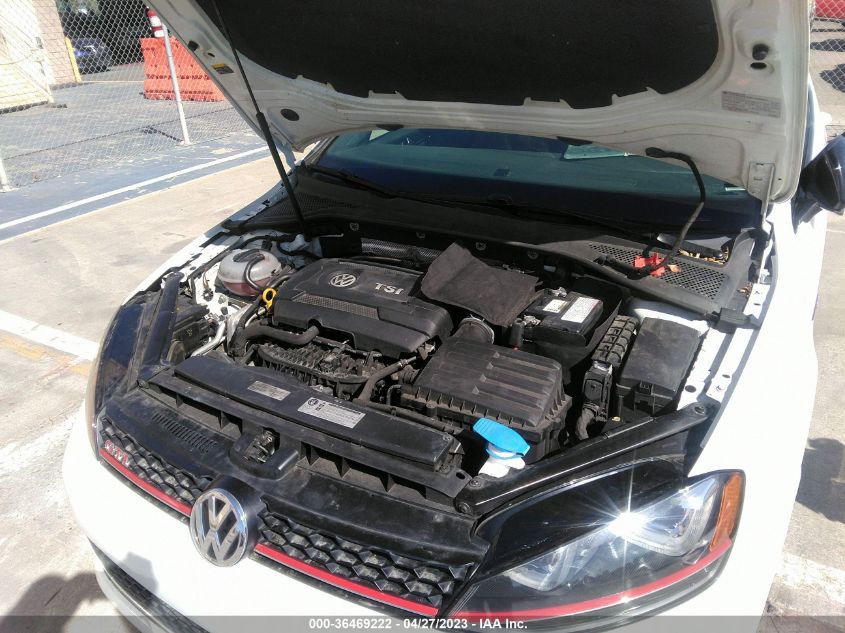 2017 VOLKSWAGEN GOLF GTI S/SE/AUTOBAHN/SPORT - 3VW447AU2HM044992