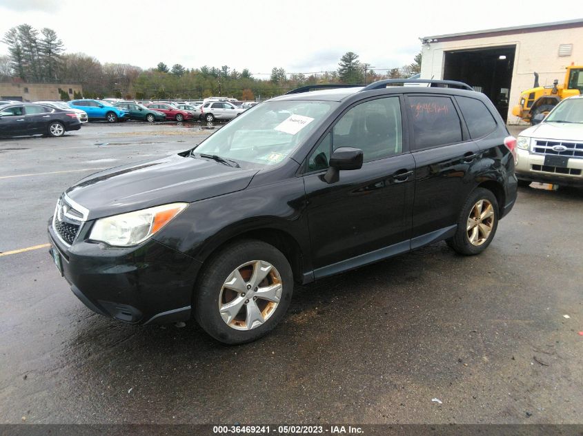 2014 SUBARU FORESTER 2.5I PREMIUM - JF2SJAEC7EH402803