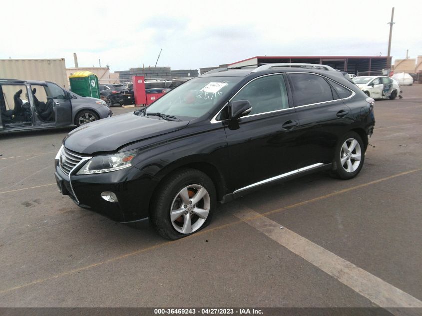 VIN 2T2ZK1BA9FC160241 2015 LEXUS RX 350 no.2