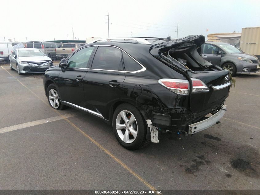 VIN 2T2ZK1BA9FC160241 2015 LEXUS RX 350 no.3