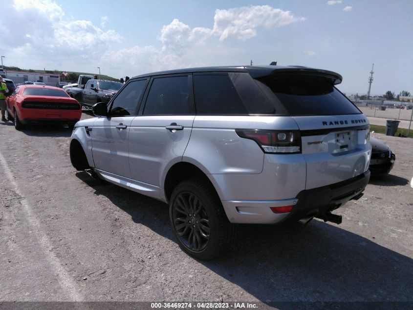 2016 LAND ROVER RANGE ROVER SPORT V6 HSE - SALWS2VF3GA553753