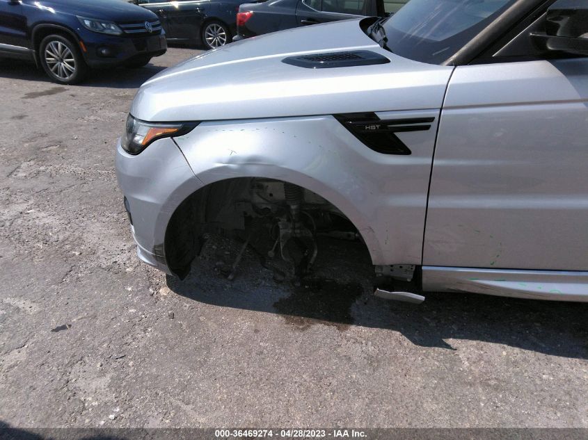 2016 LAND ROVER RANGE ROVER SPORT V6 HSE - SALWS2VF3GA553753
