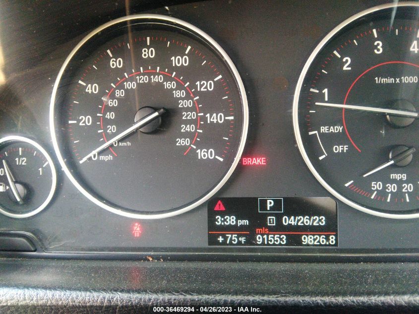 2013 BMW 3 SERIES 328I - WBA3A5C58DF358798