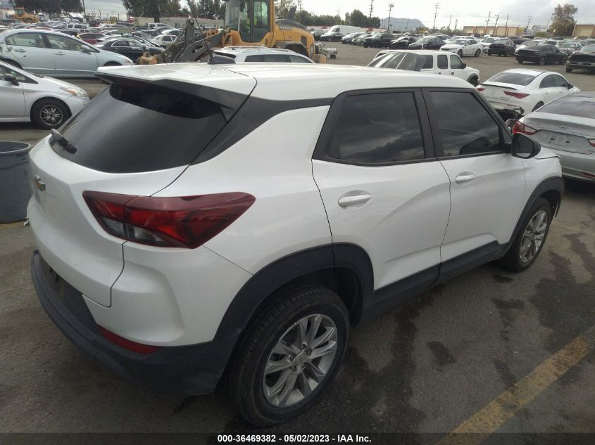 2021 CHEVROLET TRAILBLAZER LS - KL79MMS23MB159815