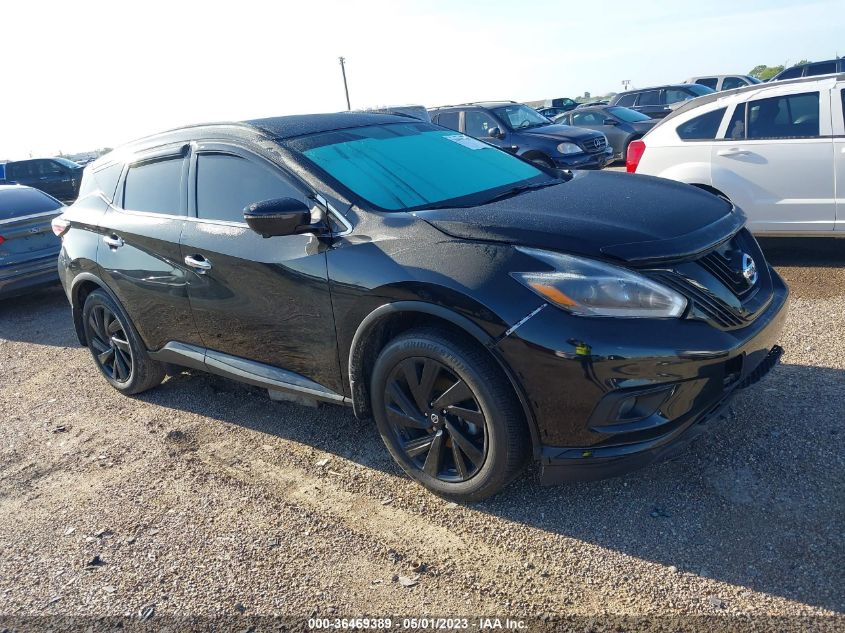 2018 NISSAN MURANO SL - 5N1AZ2MG8JN144909