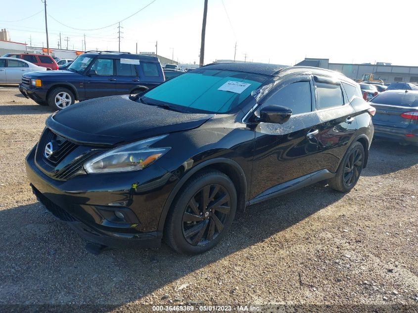 2018 NISSAN MURANO SL - 5N1AZ2MG8JN144909