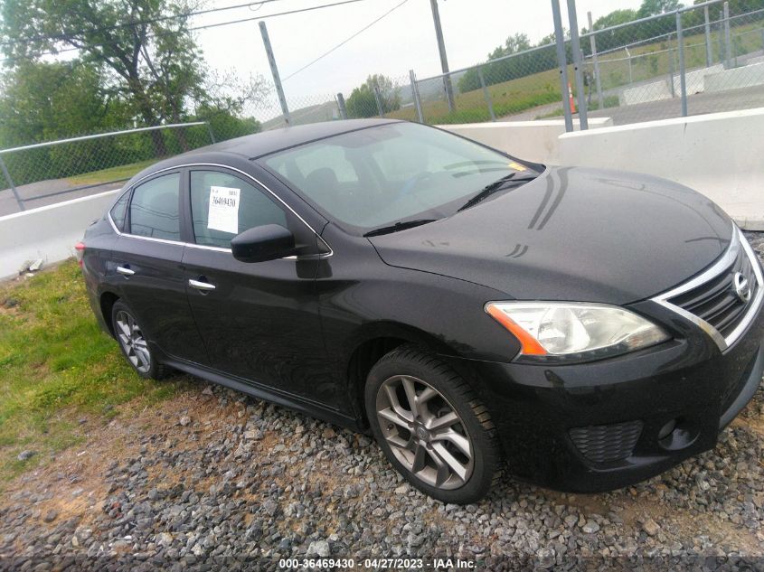 VIN 3N1AB7AP0DL670226 2013 NISSAN SENTRA no.1