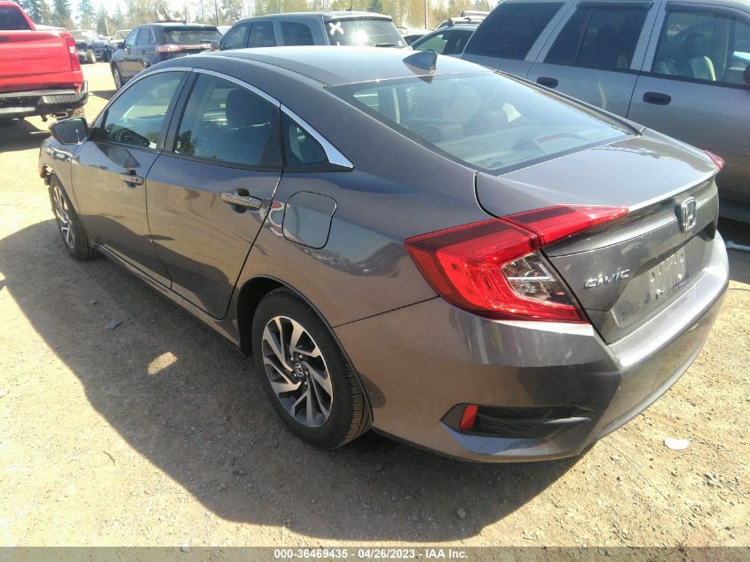 2017 HONDA CIVIC SEDAN EX - 2HGFC2F77HH565601