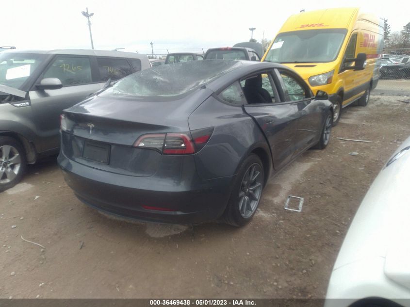 2021 TESLA MODEL 3 STANDARD RANGE PLUS - 5YJ3E1EA4MF085597