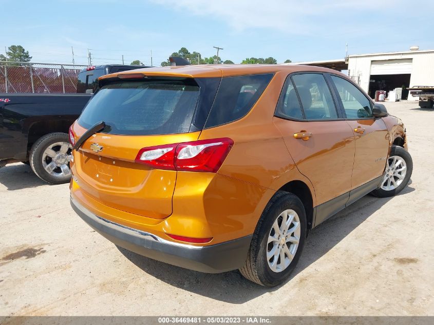 2018 CHEVROLET EQUINOX LS - 2GNAXHEV9J6227853
