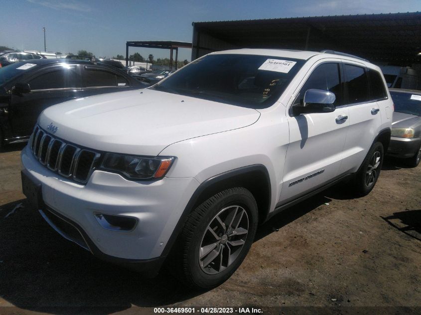 2018 JEEP GRAND CHEROKEE LIMITED - 1C4RJFBG5JC411007
