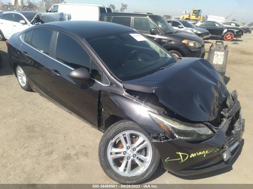 2017 CHEVROLET CRUZE LT - 1G1BE5SM7H7102611