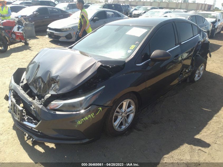2017 CHEVROLET CRUZE LT - 1G1BE5SM7H7102611