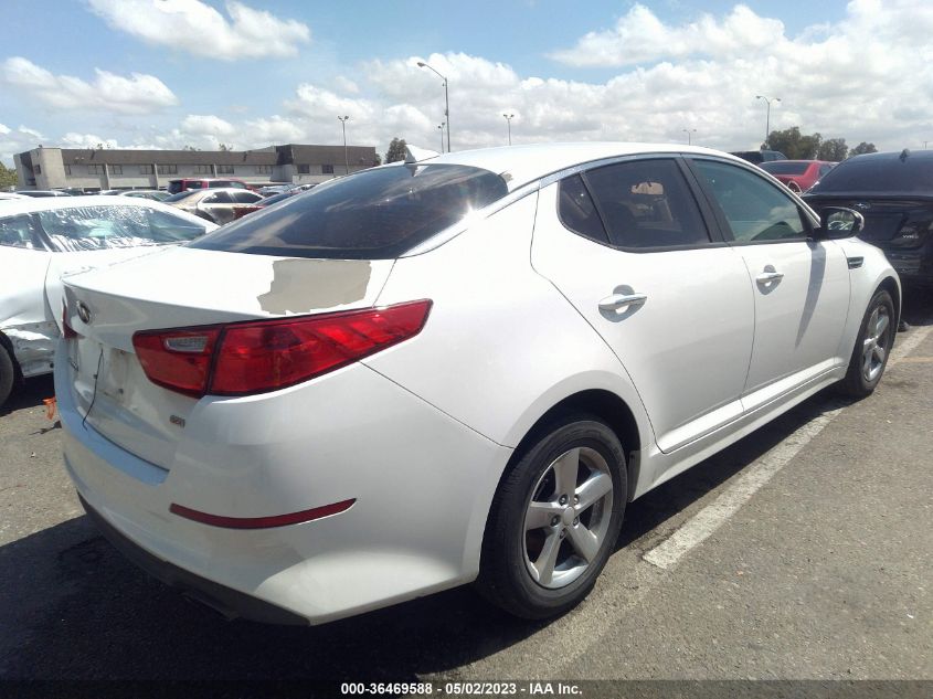 2015 KIA OPTIMA LX - 5XXGM4A76FG426885