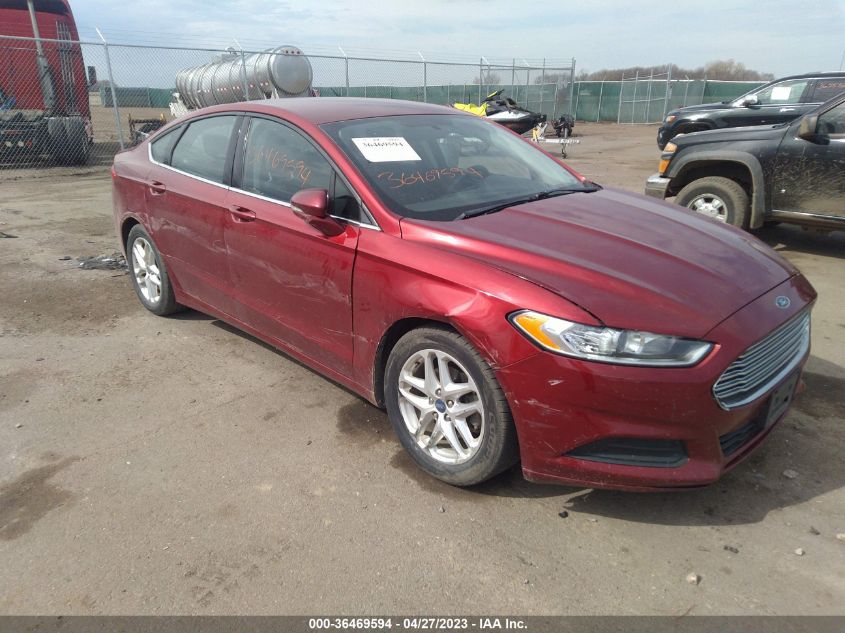 2013 FORD FUSION SE - 3FA6P0HR2DR260971