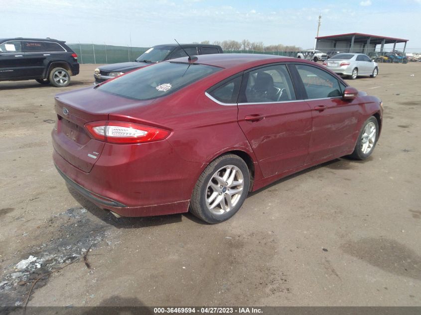 2013 FORD FUSION SE - 3FA6P0HR2DR260971