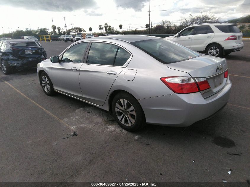 2015 HONDA ACCORD SEDAN LX - 1HGCR2F36FA059428