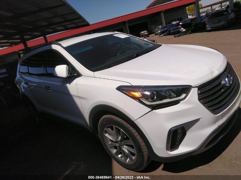 KM8SN4HF7KU307957 HYUNDAI SANTA FE XL SE 2019