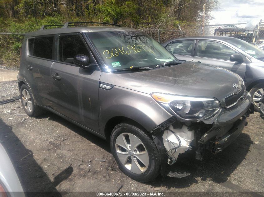 2016 KIA SOUL BASE - KNDJN2A25G7397899