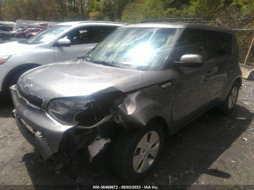 2016 KIA SOUL BASE - KNDJN2A25G7397899