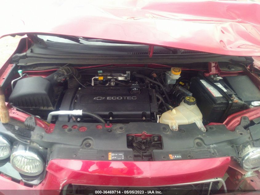 2015 CHEVROLET SONIC LT - 1G1JC5SH6F4152144
