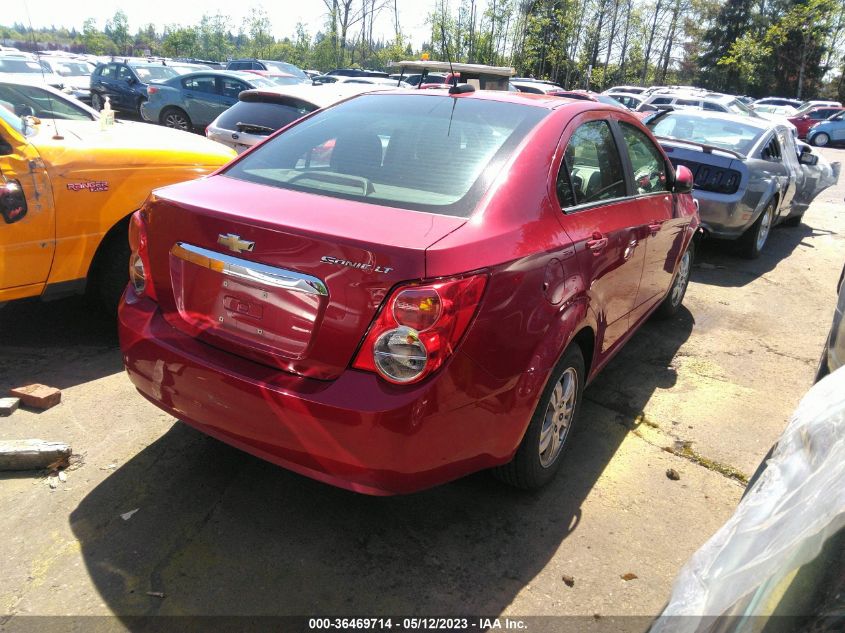 2015 CHEVROLET SONIC LT - 1G1JC5SH6F4152144