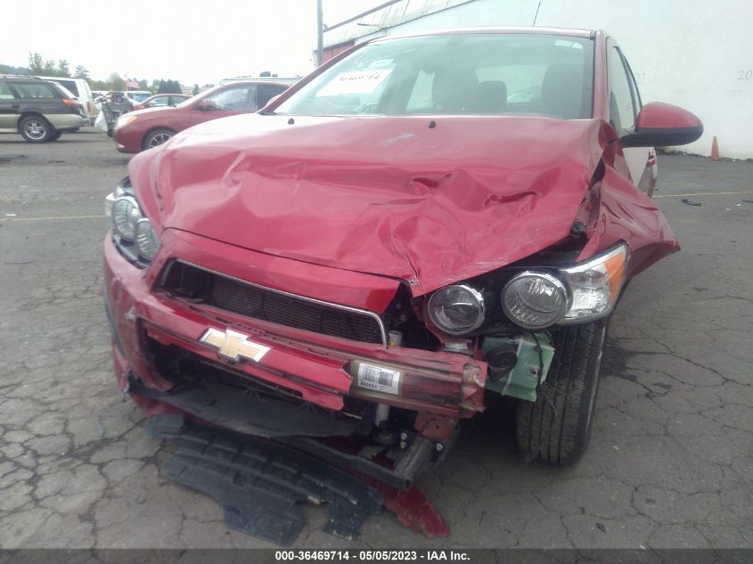 2015 CHEVROLET SONIC LT - 1G1JC5SH6F4152144
