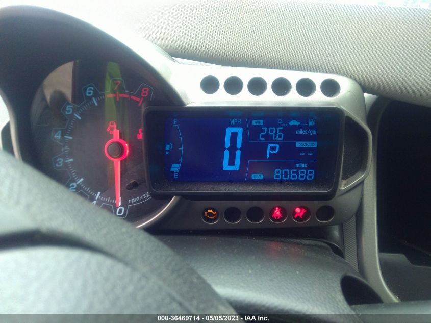 2015 CHEVROLET SONIC LT - 1G1JC5SH6F4152144