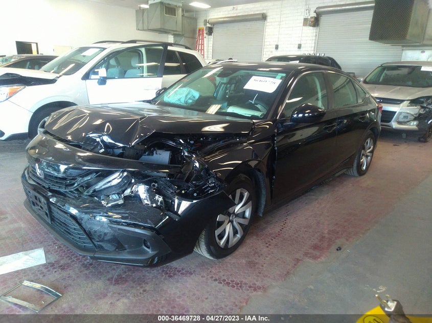 VIN 2HGFE2F23NH512775 2022 HONDA CIVIC SEDAN LX