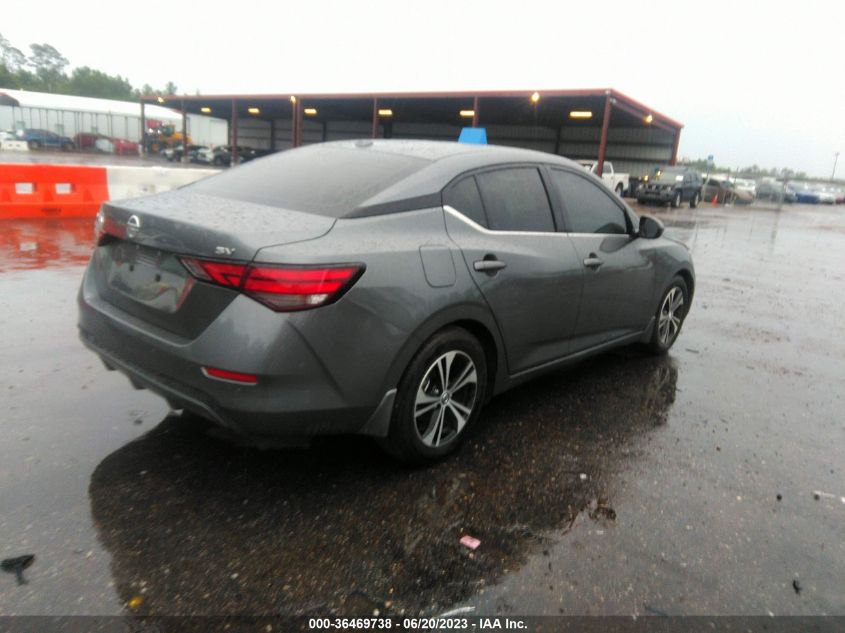 2022 NISSAN SENTRA SV - 3N1AB8CV2NY301969