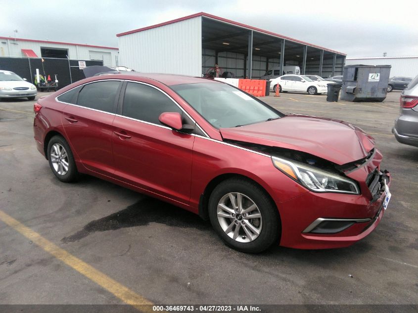 2016 HYUNDAI SONATA 2.4L SE - 5NPE24AF9GH404258