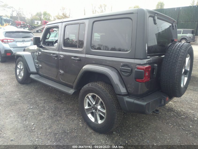 2022 JEEP WRANGLER UNLIMITED SAHARA - 1C4HJXEN9NW110112