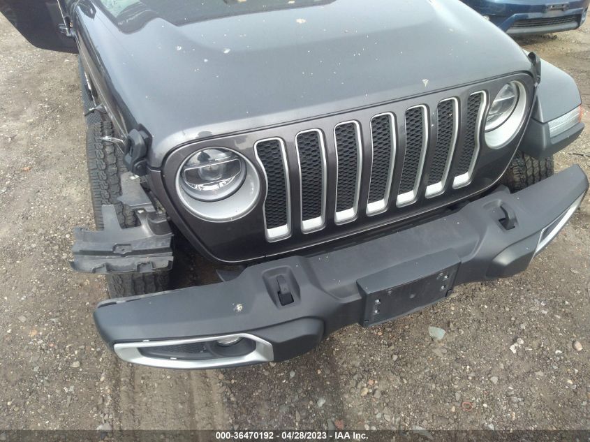 2022 JEEP WRANGLER UNLIMITED SAHARA - 1C4HJXEN9NW110112