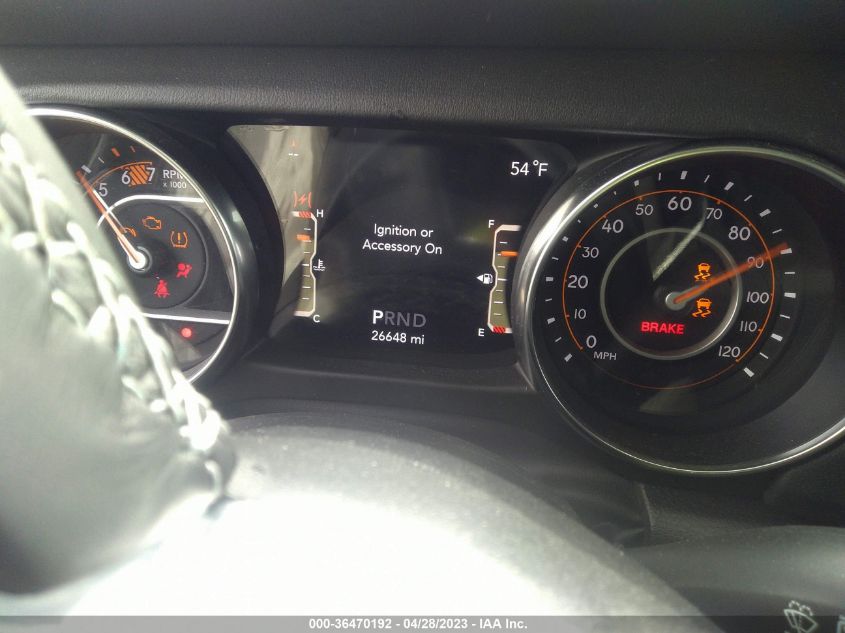 2022 JEEP WRANGLER UNLIMITED SAHARA - 1C4HJXEN9NW110112