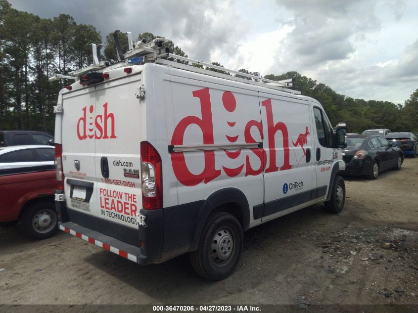 2019 RAM PROMASTER CARGO VAN - 3C6TRVAG3KE517595