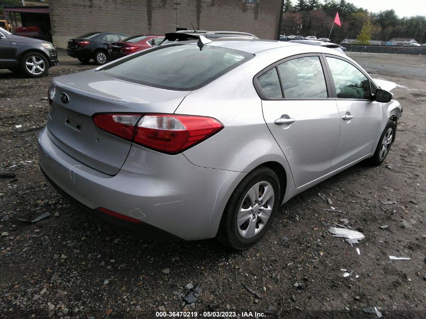 2015 KIA FORTE LX - KNAFK4A61F5387729
