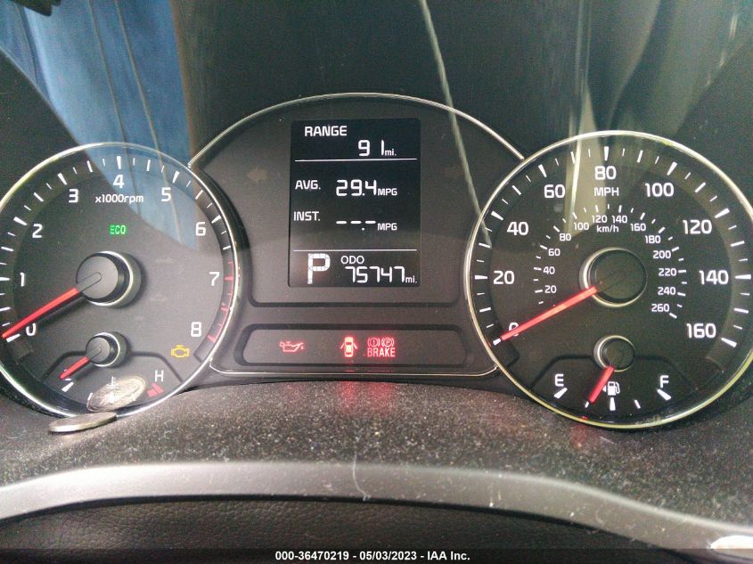 2015 KIA FORTE LX - KNAFK4A61F5387729
