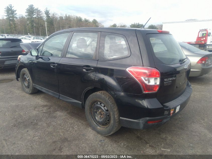 2014 SUBARU FORESTER 2.5I - JF2SJAAC7EG411285