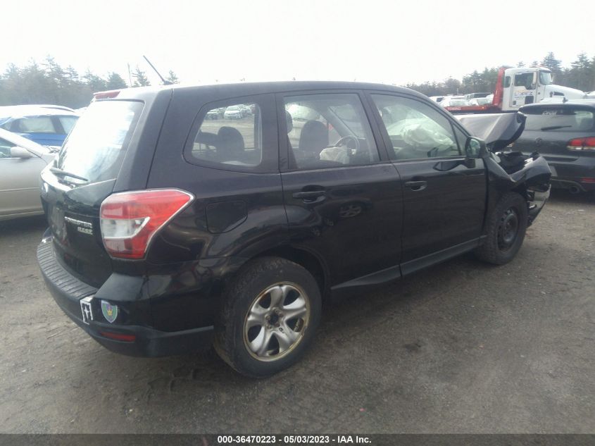 2014 SUBARU FORESTER 2.5I - JF2SJAAC7EG411285