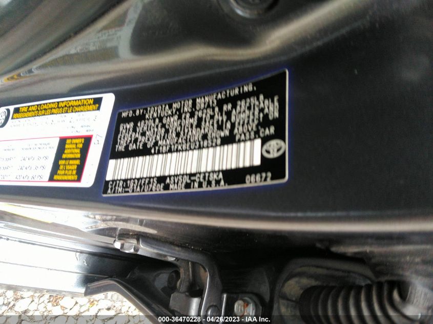 2014 TOYOTA CAMRY - 4T1BFIFK6EU3I8528